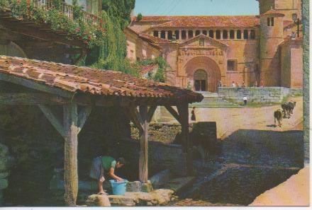 Postal E05928: Postada de la Colegiata-Santillana del Mar. Cantabria