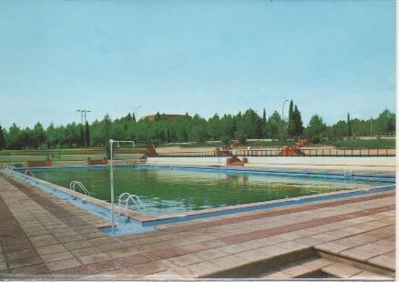 Postal E05877: Piscina-C.I.R. nº 10 Zaragoza <acordeón>