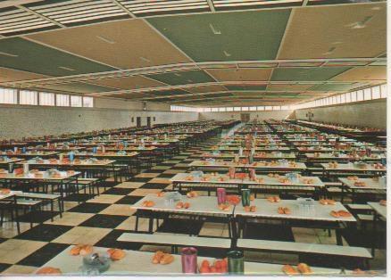 Postal E05879: Comedor de Tropa-C.I.R. nº10 Zaragoza <acordeón>