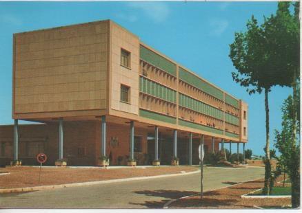 Postal E05886: Pabellón de mando-C.I.R. nº10 Zaragoza <acordeón>