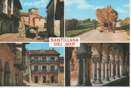 Postal E05932: Imágenes de Santillana del Mar.Santander