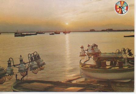 Postal E05991: Puesta de Sol.Costa Brava