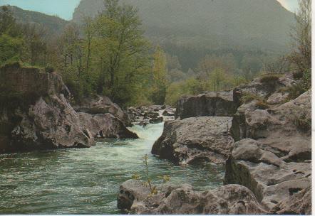 Postal E05942: Paraiso de la Pesca. Río Asón
