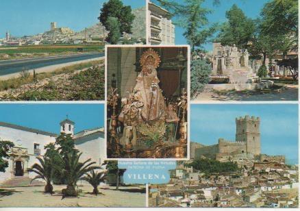 Postal E05952: Ntra. Sra de las Virtudes. Patrona de Villena