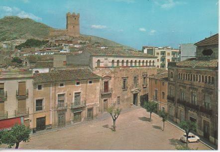 Postal E05954: Plaza de Santiago- Ayuntamiento. Villena
