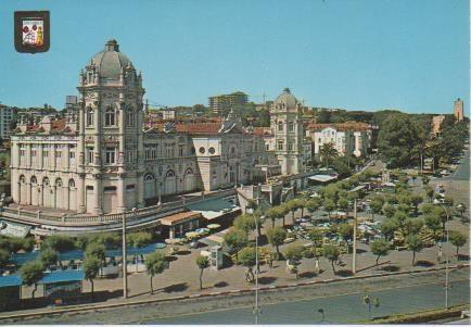 Postal E05949: Plaza de Italia. Santander