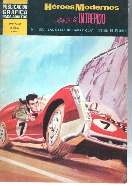 Edit.Dolar Novelas Graficas II epoca numero 35: Juan el intrepido: Las cajas de Harry Clay