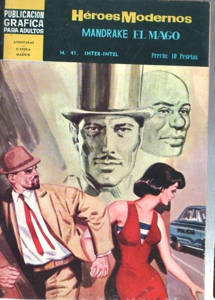 Edit.Dolar Novelas Graficas II epoca numero 41: Mandrake el mago: Inter Intel