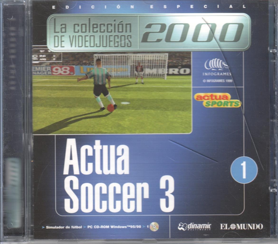 CD Juego PC: Actua Soccer 3. Coleccion de videojuegos 2000