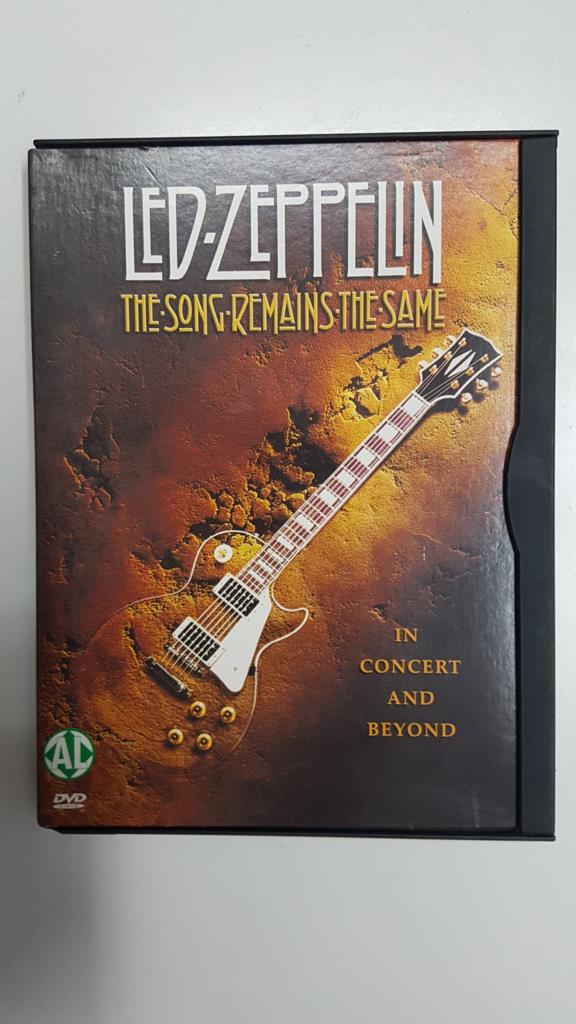 DVD concierto: Led Zeppelin, The song remains the same (1976), in concert and beyond