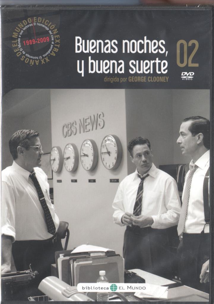 DVD: Buenas noches, y buena suerte. Edición extra. XX Años de El Mundo 02