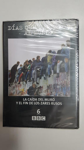 DVD documental: Dias que marcaron al mundo num 6. La Caida del muro y el fin de los zares rusos. BBC