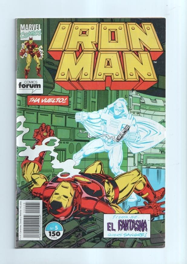 Planeta: Iron Man volumen 2 numero 05: Fantasma impio 