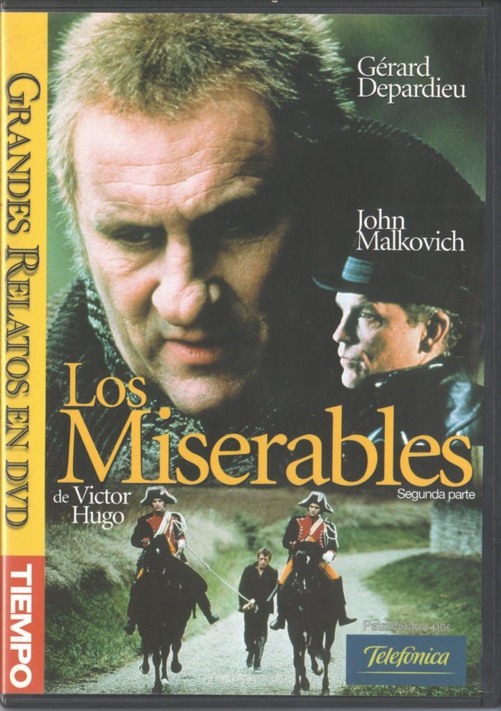 DVD: Los Miserables - Segunda Parte. Grandes Relatos en DVD Tiempo.