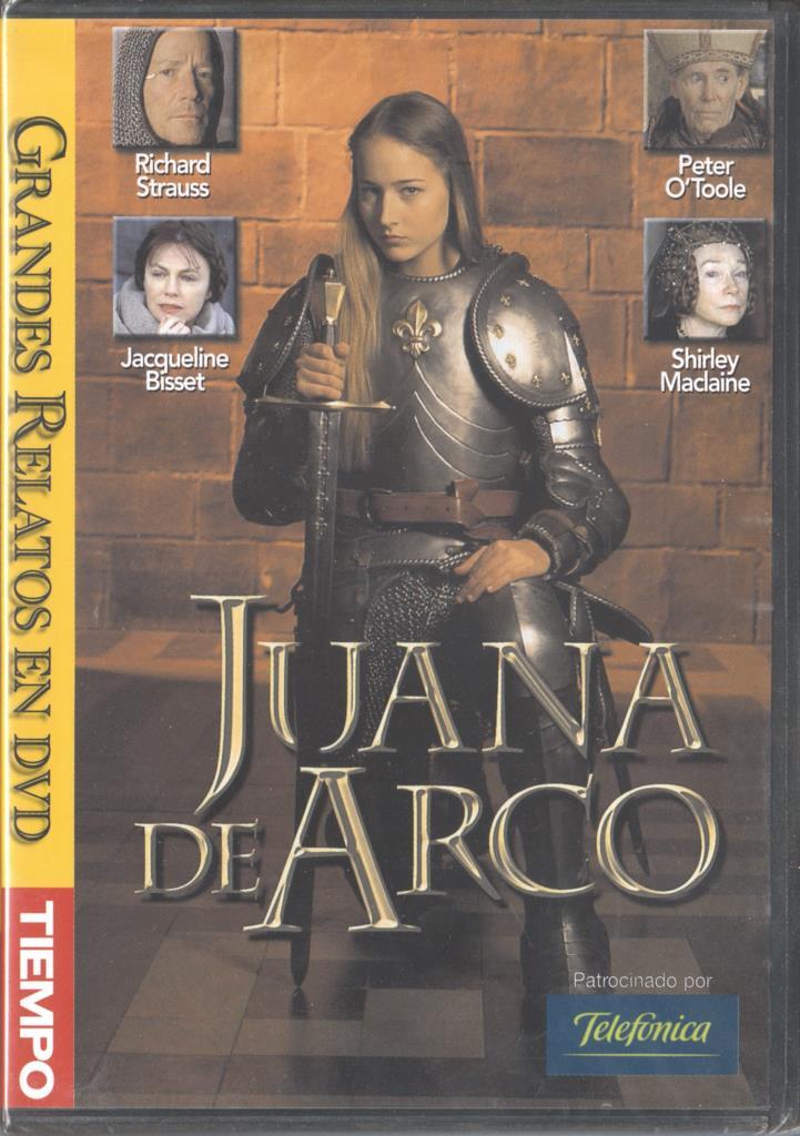 DVD: Juana de Arco. Grandes Relatos en DVD Tiempo.