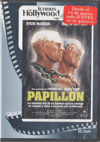 DVD: Papillon. Iconos de Hollywood