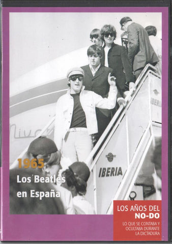 DVD: Los años del No-Do numero 25: 1965 Los Beatles en España