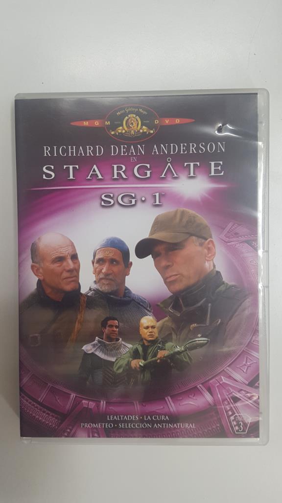 DVD serie: Stargate SG-1, Temporada 6 Disco 3. Episodios 9-12