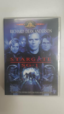 DVD serie: Stargate SG-1, Temporada 1 Disco 1. Episodios 1-3