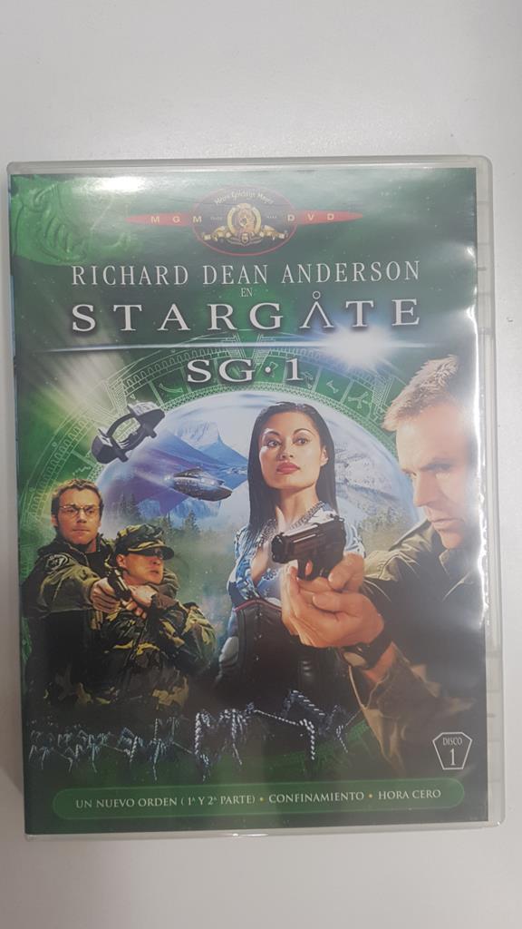 DVD serie: Stargate SG-1, Temporada 8 Disco 1. Episodios 1-4