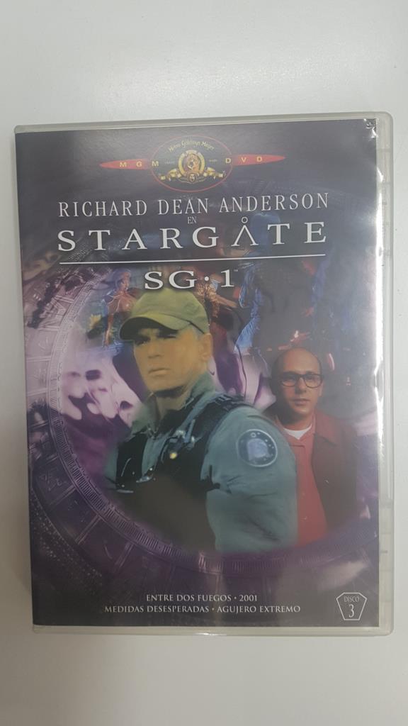 DVD serie: Stargate SG-1, Temporada 5 Disco 3. Episodios 9-12