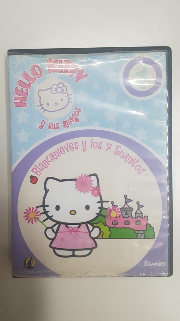 DVD: Hello Kitty y sus amigos num 1. Blancanieves y los 7 enanitos