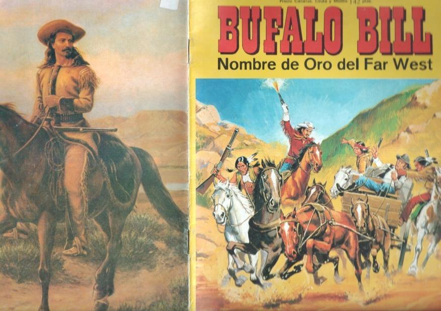Bufalo Bill nombre de oro del Far West numero 2: Robos en Fort Bravo (numerado 1 en trasera)