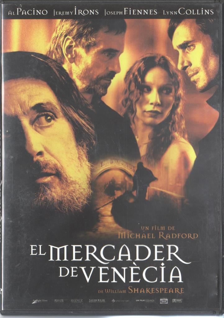 DVD: El mercader de Venecia