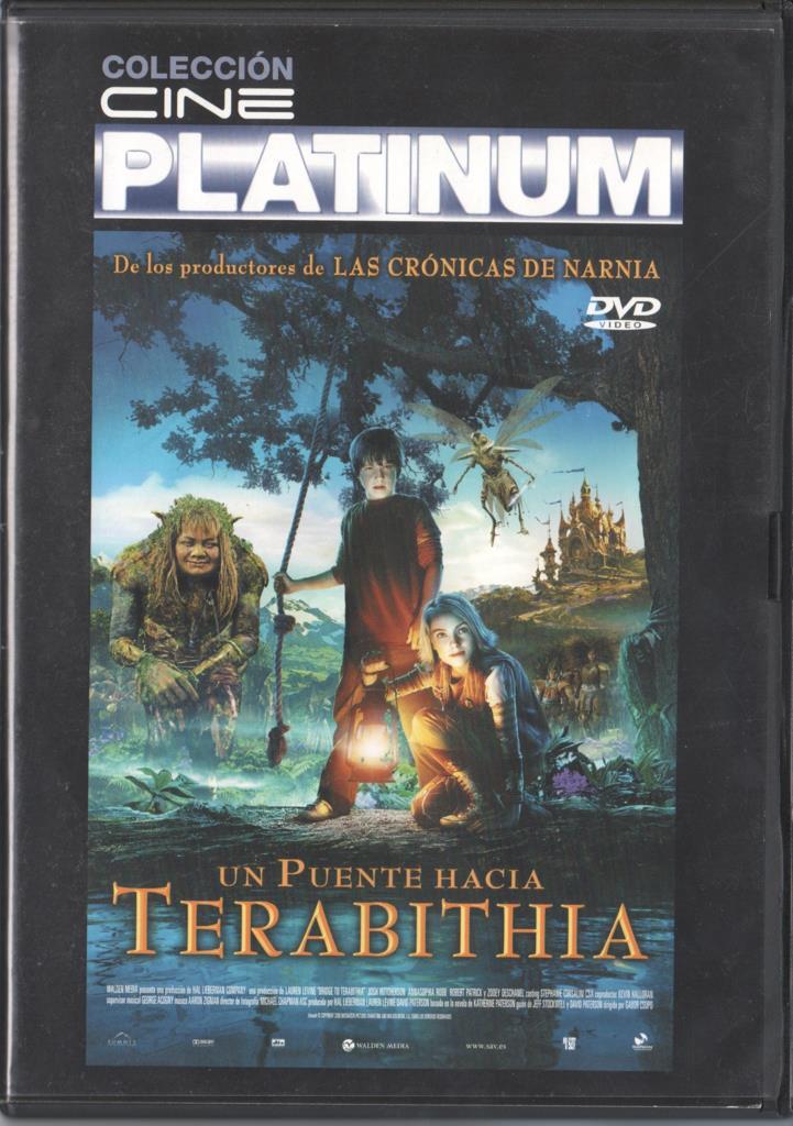 DVD: Un puente hacia Terabithia. Cine Platinum