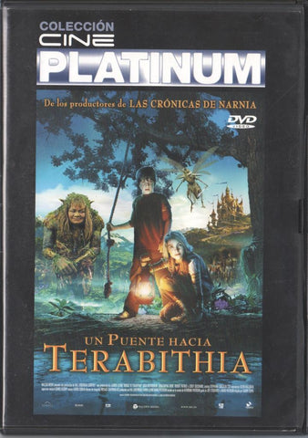 DVD: Un puente hacia Terabithia. Cine Platinum