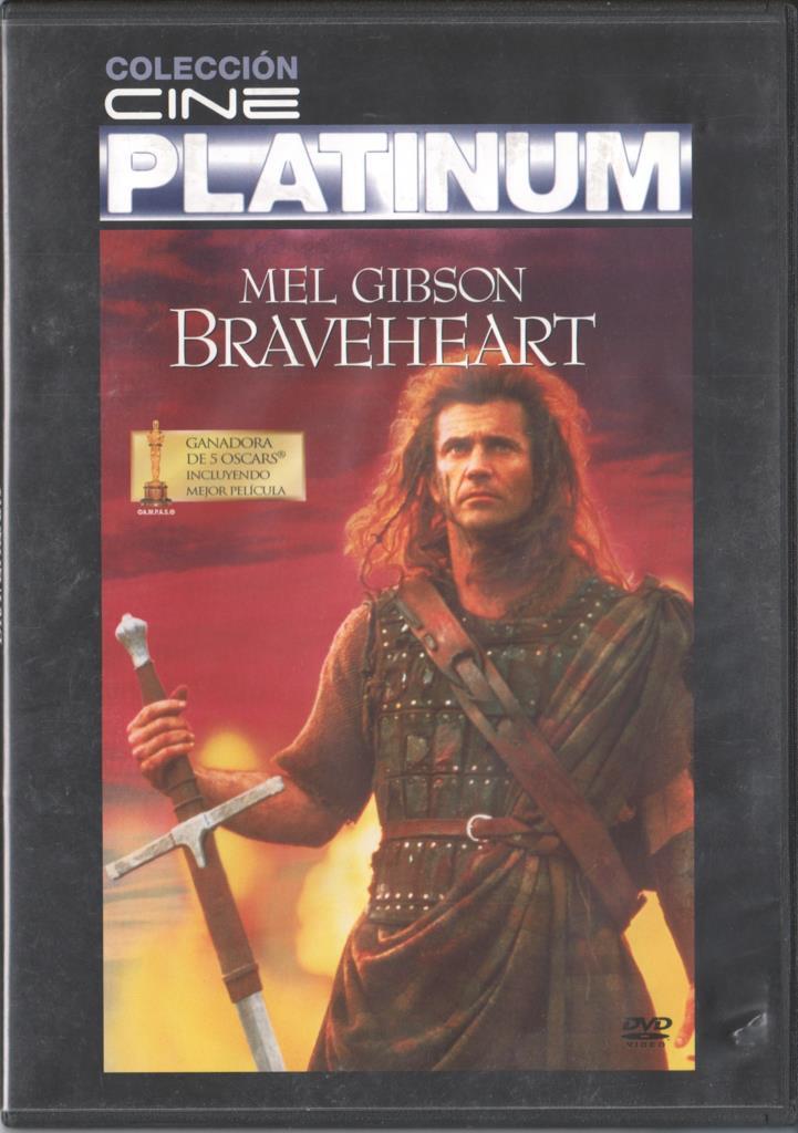 DVD: Braveheart. Cine Platinum