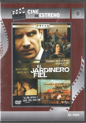 DVD: El Jardinero Fiel. Cine de estreno 02