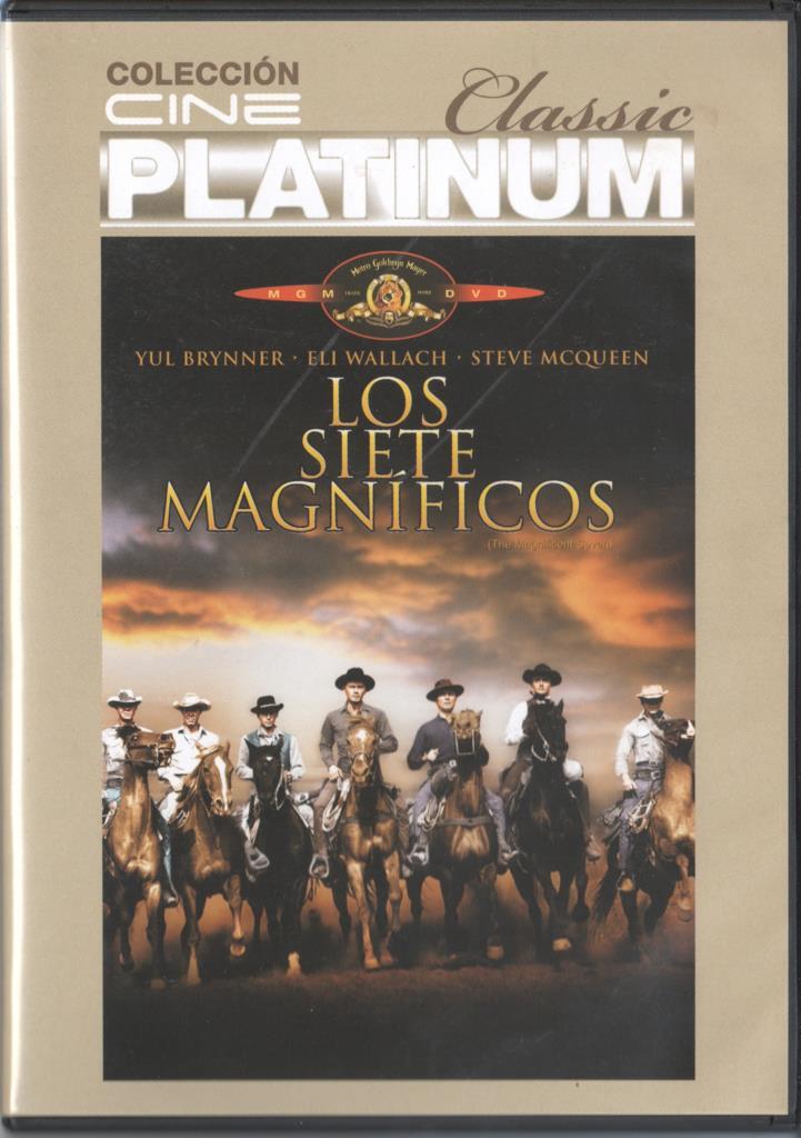 DVD: Los siete magnificos. Cine Platinum Classic