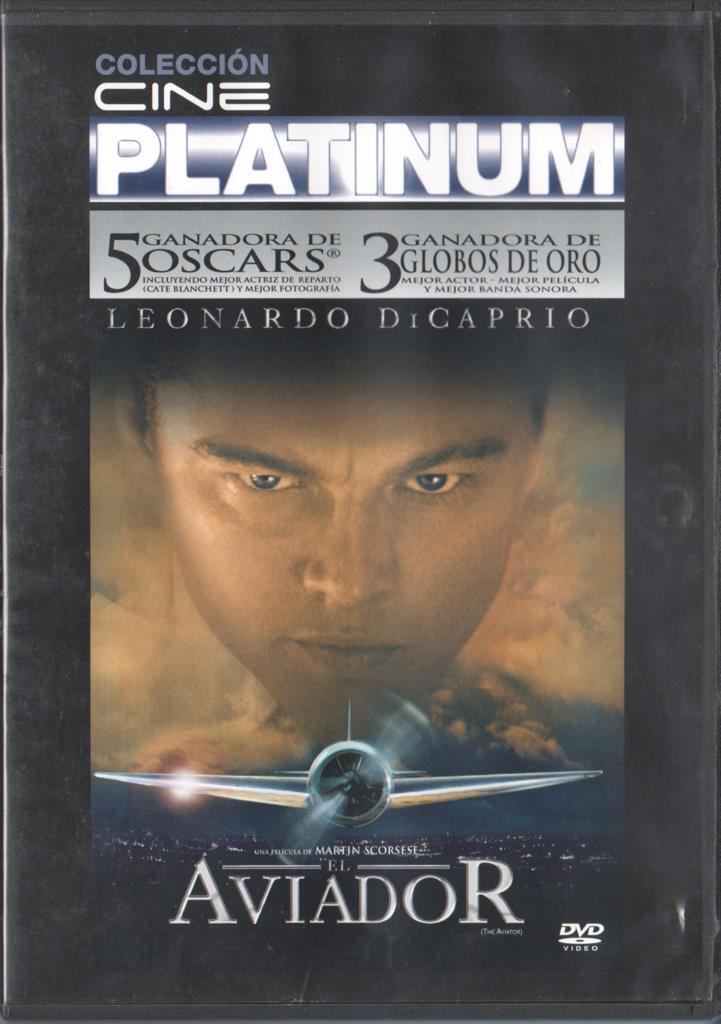 DVD: El aviador. Cine Platinum