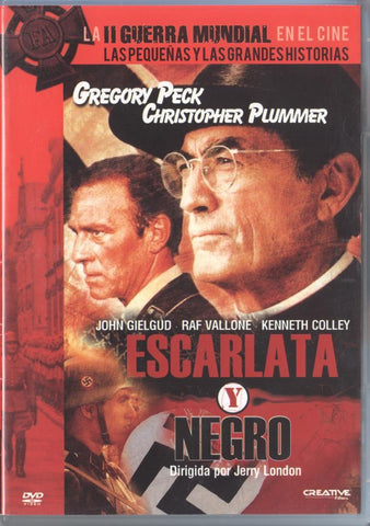 DVD: Escarlata y negro. La II Guerra Mundial en el cine