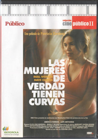 DVD: Las Mujeres de verdad tienen curvas. Cine Publico II