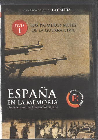 DVD: España en la memoria 01: Los primeros meses de la guerra civil