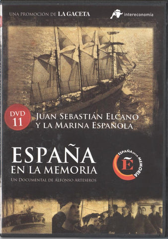 DVD: España en la memoria 11: Juan Sebastian Elcano y la Marina Española