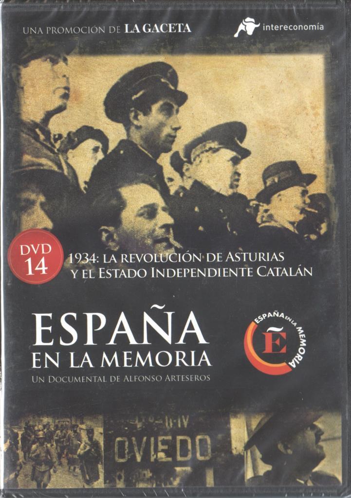 DVD: España en la memoria 14: 1934: La revolucion de Asturias y el estado independiente catalan