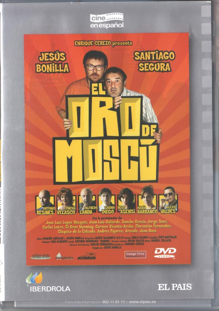 DVD: El oro de Moscu. Cine en español
