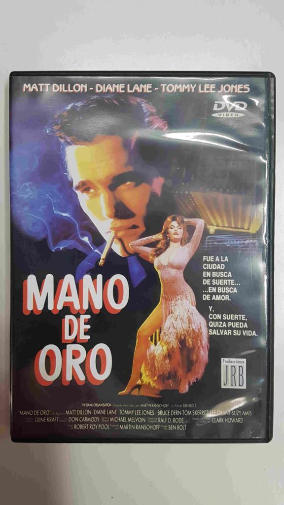 DVD pelicula: Mano de Oro. Dirigida por Ben Bolt