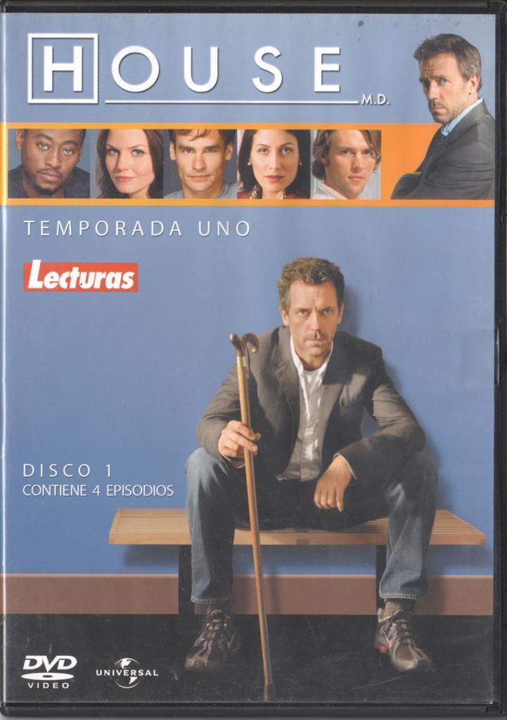 DVD: House - Temporada 1 (4 episodios)