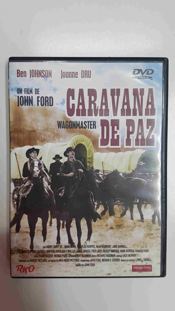 DVD pelicula: Caravana de Paz (Wagonmaster). Un film de John Ford