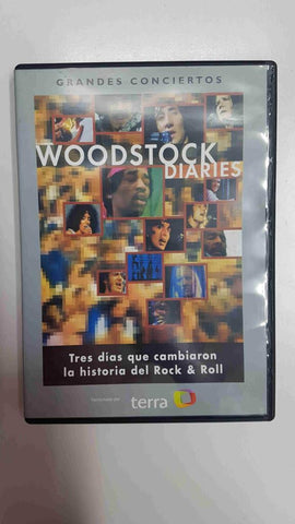DVD documental: The Woodstock Diaries. Grandes Conciertos