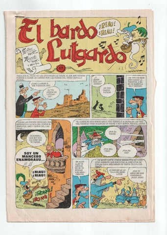 RAF: Sir Tim O'Theo: El bardo Lutgardo