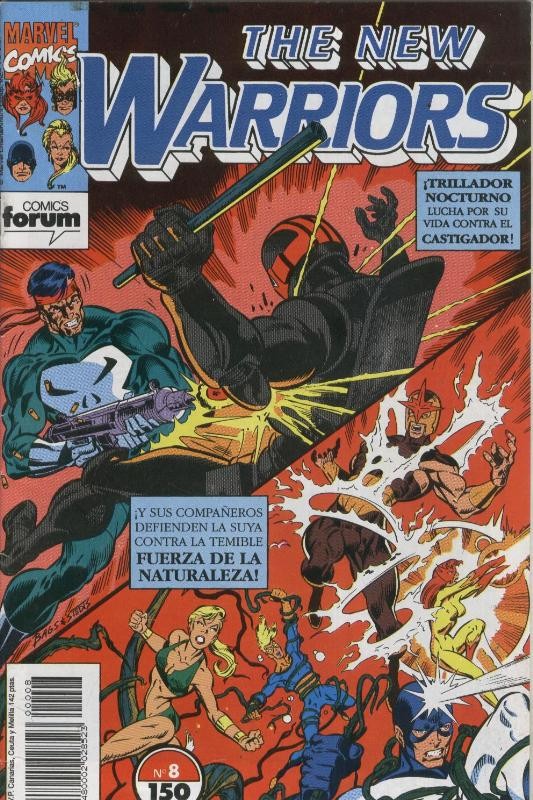 The New Warriors volumen 1 numero 08: Elecciones dificiles