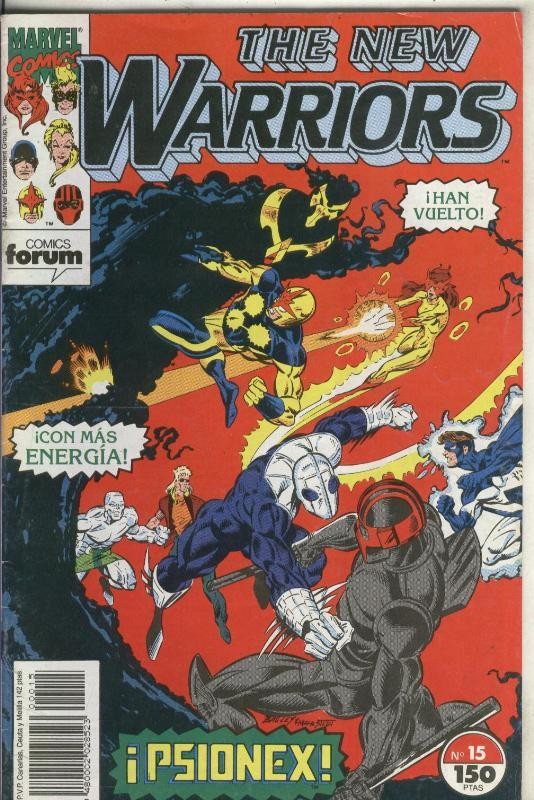 Planeta: The New Warriors volumen 1 numero 15: La gente de Sushi