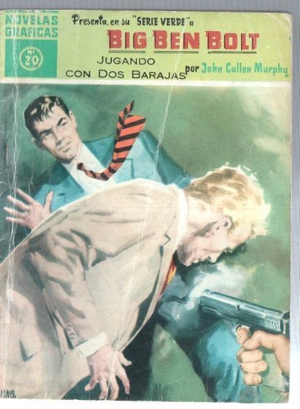 Dolar: Novelas Graficas serie verde: Big Ben Bolt numero 20: Jugando con dos barajas