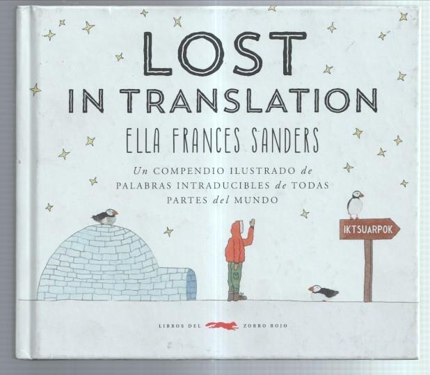 Lost in translation: un compendio ilustrado de palabras intraducibles