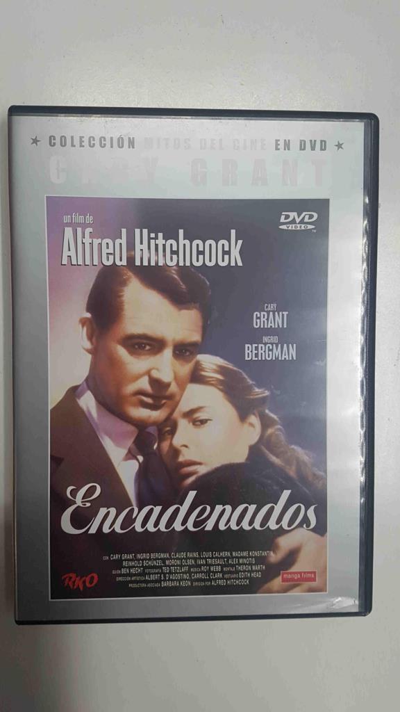 DVD pelicula: Encadenados. Coleccion Mitos del Cine en DVD. Cary Grant. Un film de Alfred Hitchcock